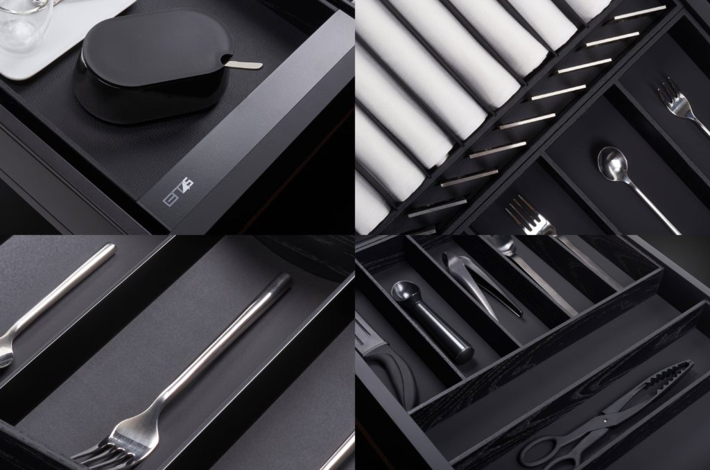BT45 kitchen accessories drawer inserts, drawer elements